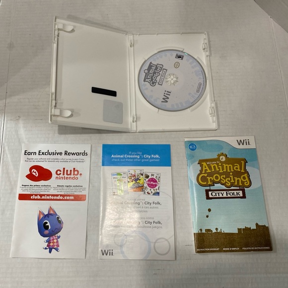 Animal Crossing: City Folk Nintendo Selects (Nintendo Wii, 2016) Has All Manuals - Picture 3 of 4